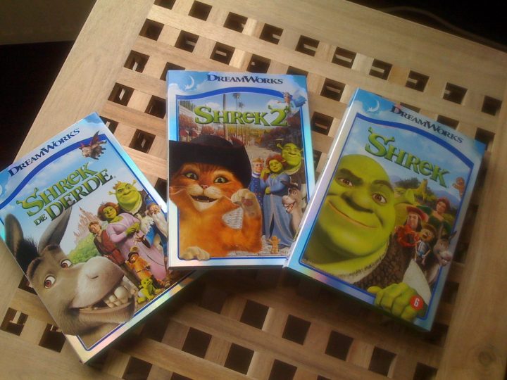 Shrek DVD box